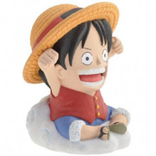 Imagen hucha one piece monkey d luffy 10cm