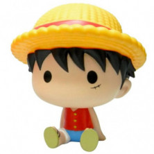 Imagen hucha one piece monkey d luffy chibi 16cm