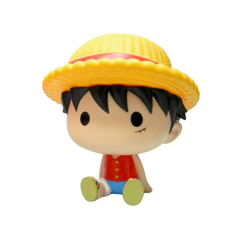 Imagen hucha one piece monkey d luffy chibi 16cm