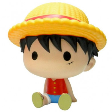 Imagen hucha one piece monkey d luffy chibi 16cm