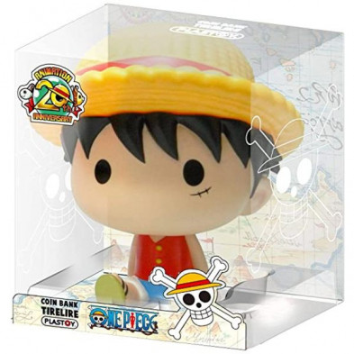 imagen 1 de hucha one piece monkey d luffy chibi 16cm