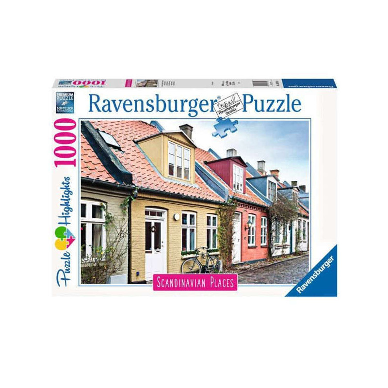 Imagen puzle aarhus dinamarca 1000 piezas Imagen puzle aarhus dinamarca 1000 piezas
