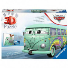 Imagen puzle 3d cars fillmore volkswagen t1 184 piezas