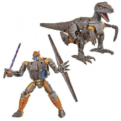 imagen 1 de figura transformers dinobot hasbro