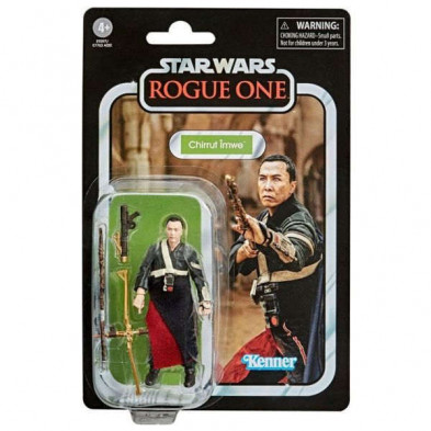 imagen 1 de figura star wars vintage series chirrut imwe