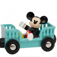 imagen 1 de tren a pilas mickey mouse