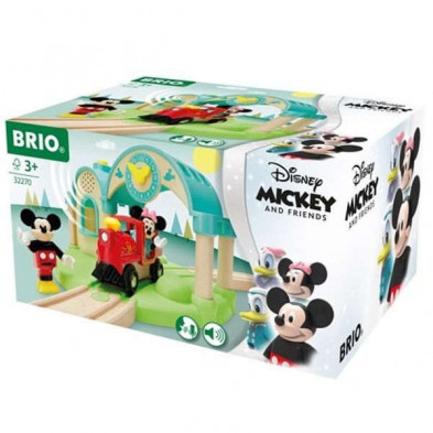 imagen 2 de estación de tren mickey mouse brio