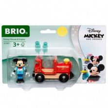 imagen 1 de mickey mouse y locomotora brio