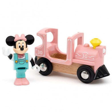 Imagen minnie mouse y locomotora brio