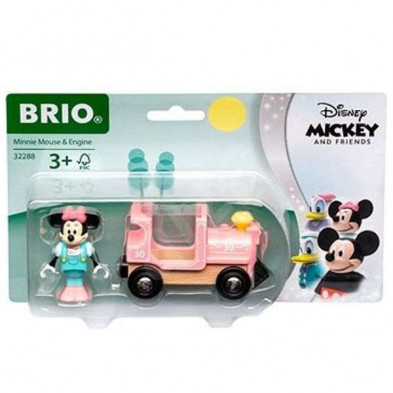 imagen 1 de minnie mouse y locomotora brio