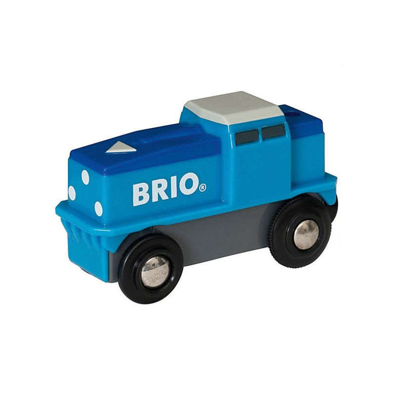 Imagen locomotora de mercancías a pilas brio