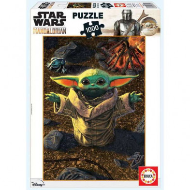Imagen puzzle the mandalorian grogu 1000 piezas educa