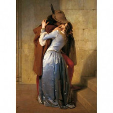 imagen 1 de puzzle ravensburger hayez el beso 1000 piezas