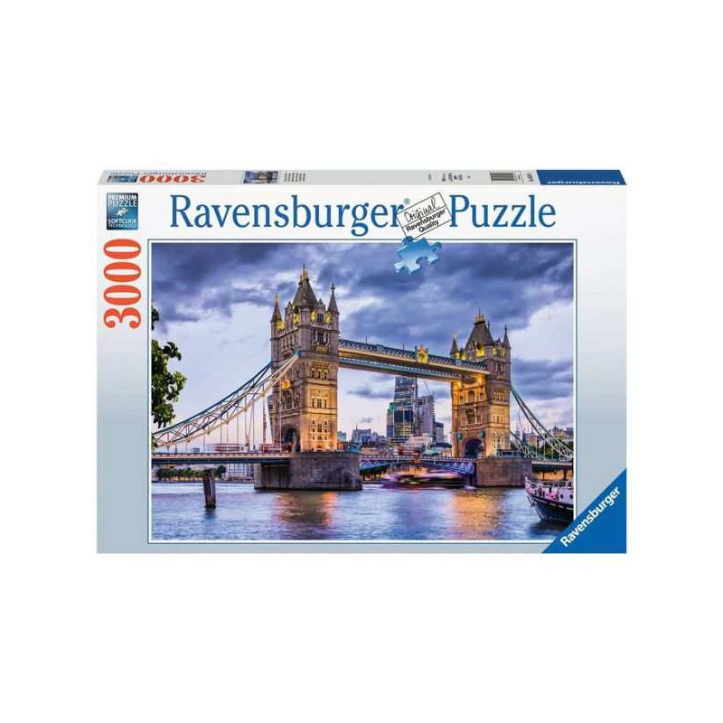 Imagen puzzle ravensburger luciendo bien londres 3000 pz