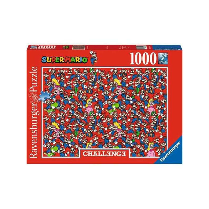 Imagen puzzle ravensburger challenge super mario 1000 pz Imagen puzzle ravensburger challenge super mario 1000 pz