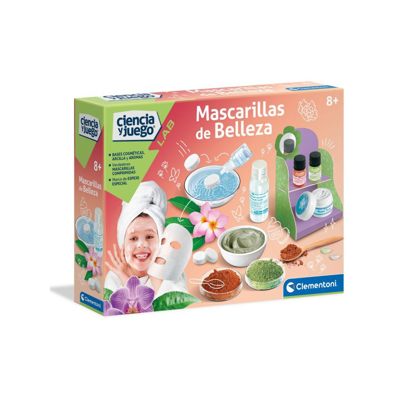 Imagen juego mascarilla de belleza clementoni