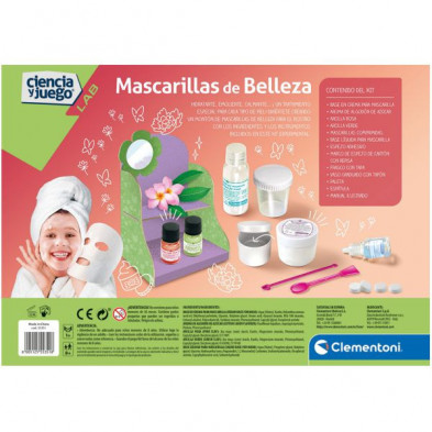 imagen 2 de juego mascarilla de belleza clementoni