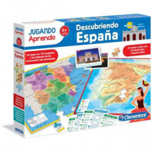 Imagen juego descubriendo españa clementoni