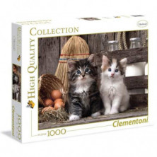 Imagen puzzle clementoni gatitos 1000 piezas