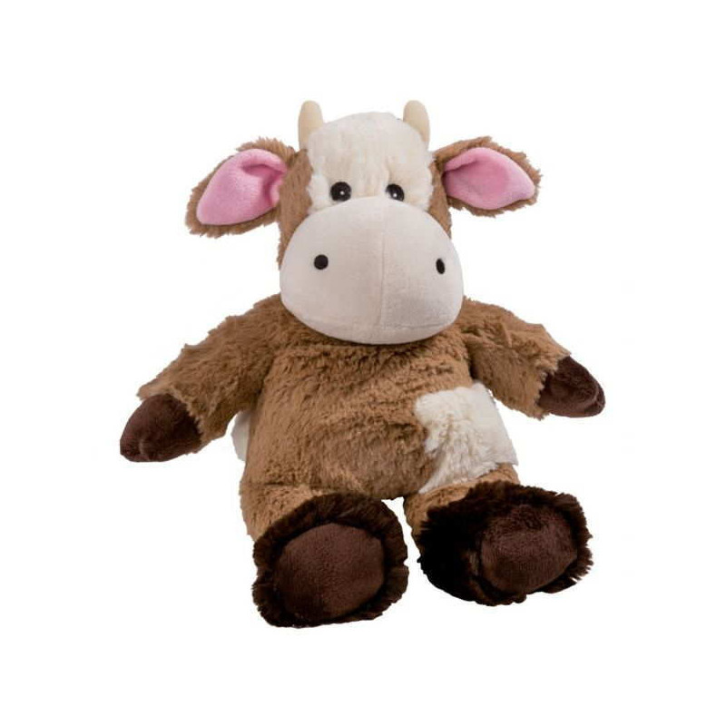 Imagen peluche térmico vaca para microondas y nevera