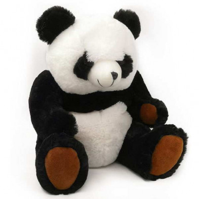 Imagen peluche térmico oso panda para microondas y nevera