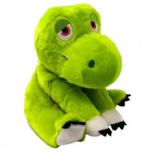 Imagen peluche térmico dinosaurio microondas y nevera