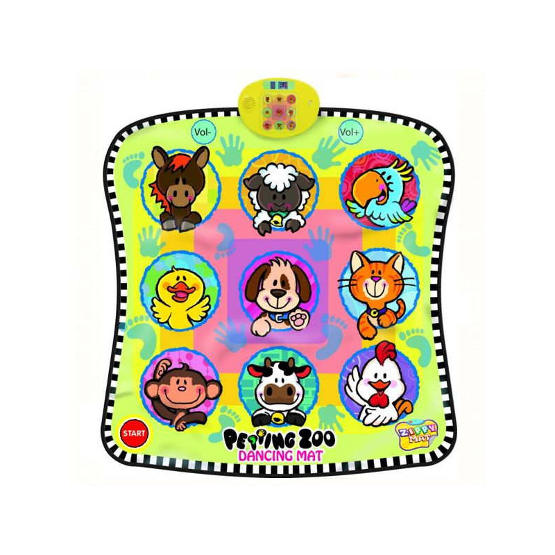 Imagen manta interactiva musical dancing challenge animal