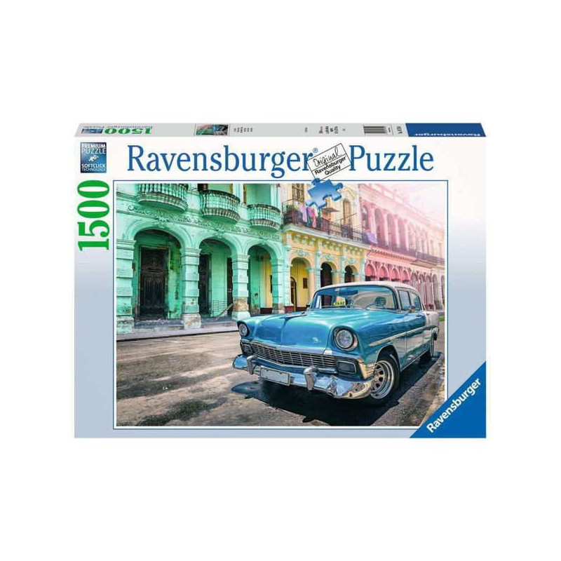 Imagen puzzle ravensburger auto cubano 1500 piezas Imagen puzzle ravensburger auto cubano 1500 piezas