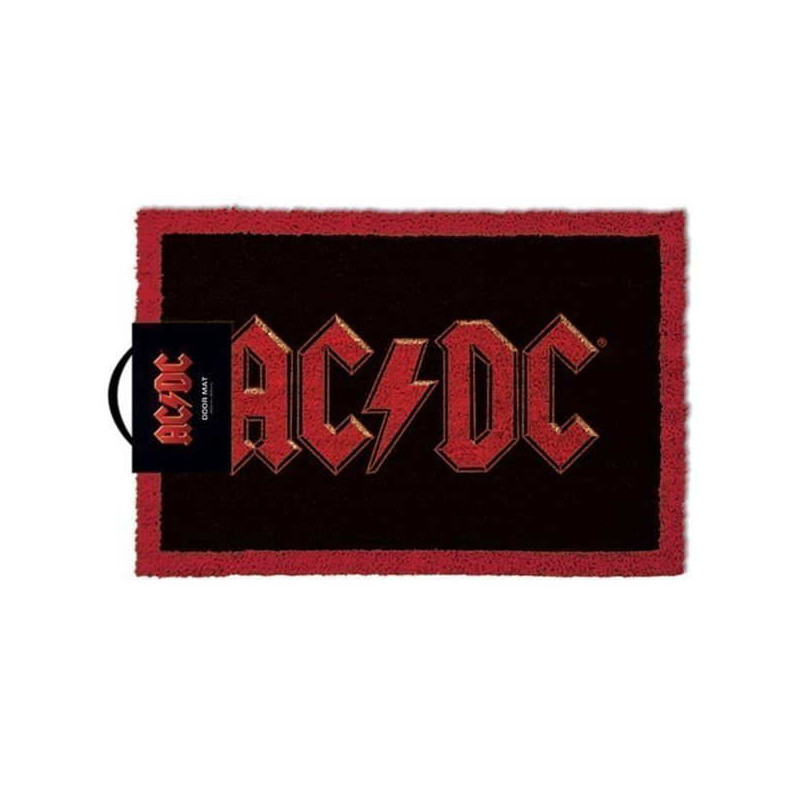 Imagen felpudo ac/dc logo