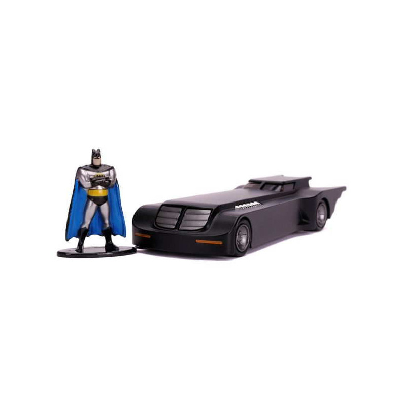 Imagen batmóvil the animated series y figura batman 1/32