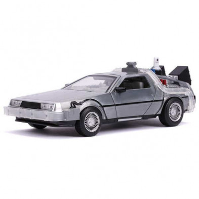 Imagen delorean regreso al futuro parte ii con luz 1/24