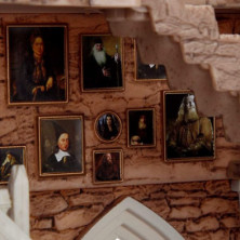 imagen 3 de set torre de gryffindor con dos figuras