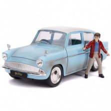 Imagen ford anglia harry potter y figura harry 1/24