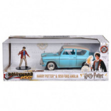 imagen 4 de ford anglia harry potter y figura harry 1/24