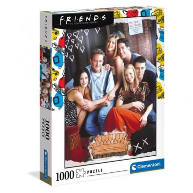 Imagen puzzle clementoni friends 1000 piezas