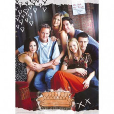 imagen 1 de puzzle clementoni friends 1000 piezas