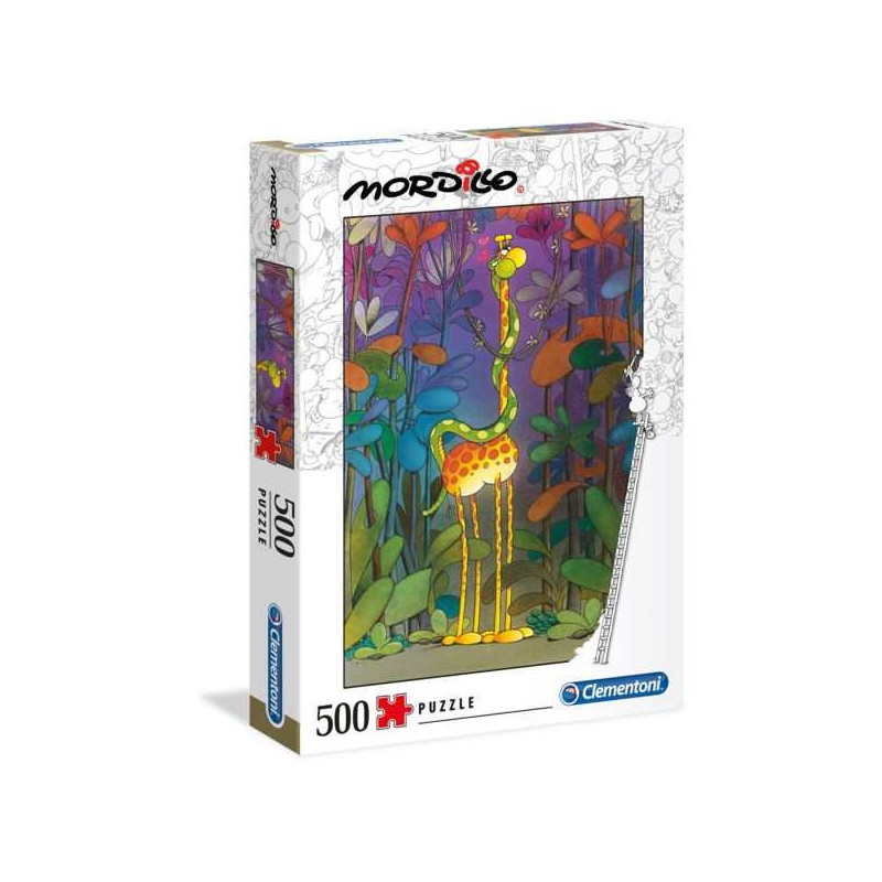 Imagen puzzle clementoni mordillo the lover 500 piezas