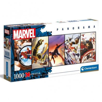 Imagen puzzle clementoni panorama marvel 1000 piezas Imagen puzzle clementoni panorama marvel 1000 piezas