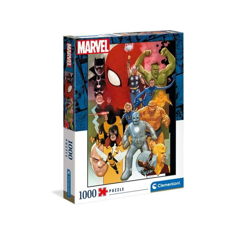 Imagen puzzle clementoni hqc marvel 80th 1000 piezas