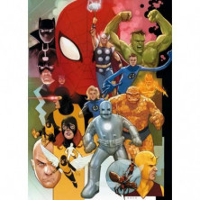 imagen 1 de puzzle clementoni hqc marvel 80th 1000 piezas