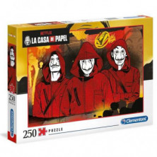 Imagen puzzle clementoni la casa de papel 250 piezas