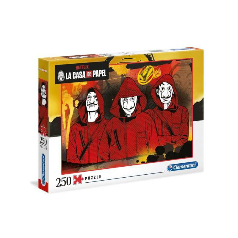 Imagen puzzle clementoni la casa de papel 250 piezas