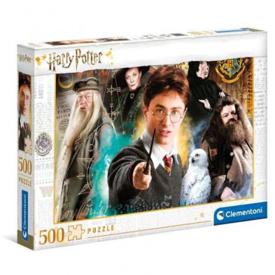 Imagen puzzle clementoni harry potter 500 piezas