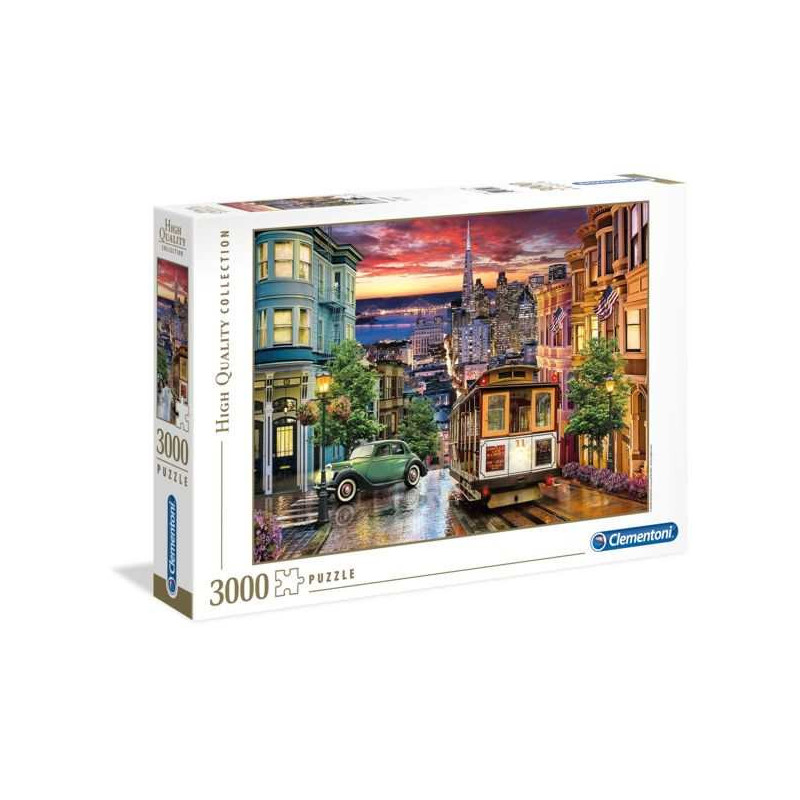 Imagen puzzle clementoni san francisco 3000 piezas