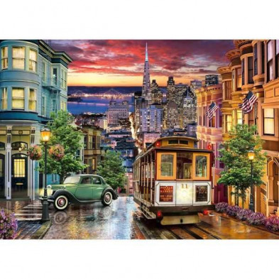 imagen 1 de puzzle clementoni san francisco 3000 piezas