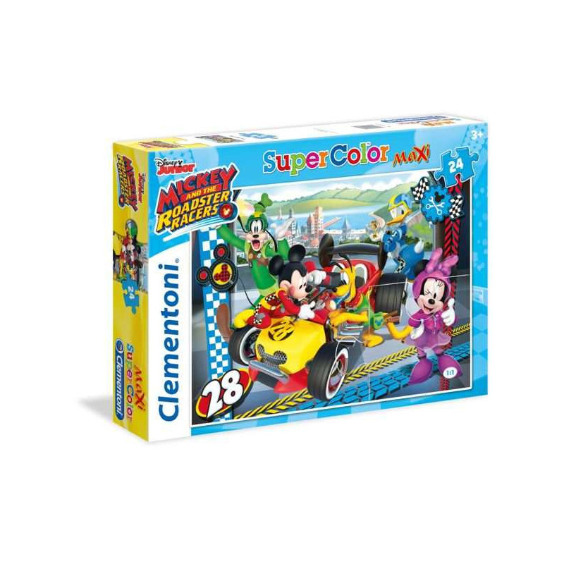 Imagen puzzle clementoni supercolor mickey 24 piezas