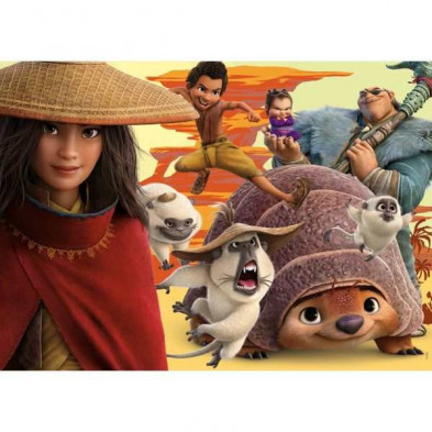 imagen 1 de puzzle clementoni raya disney 104 piezas