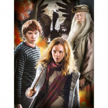 imagen 1 de puzzle clementoni harry potter 3x1000 piezas