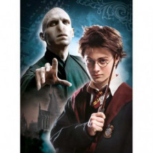 imagen 2 de puzzle clementoni harry potter 3x1000 piezas