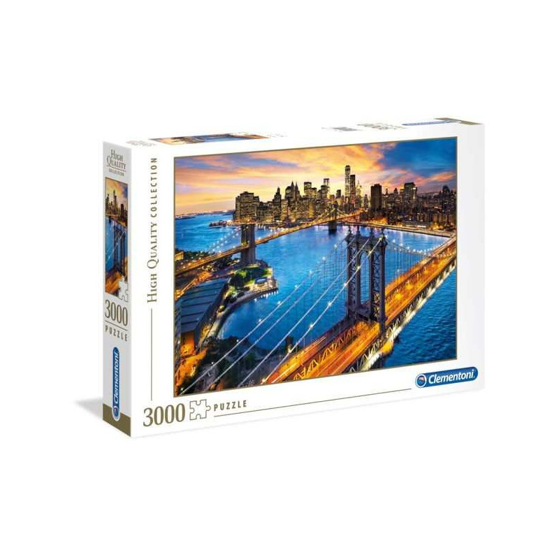 Imagen puzzle clementoni new york 3000 piezas